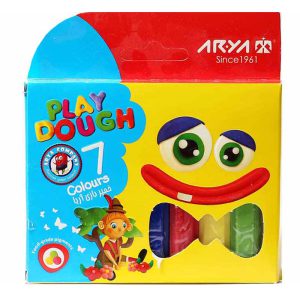 خمیربازی 7 رنگ آریا جعبه مقوایی کد 1047