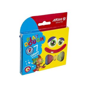 خمیربازی 7 رنگ آریا جعبه مقوایی کد 1047